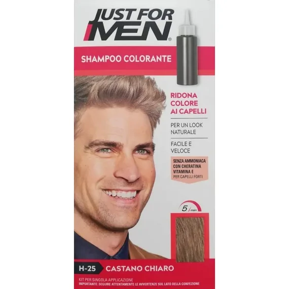 Just for Men Coloring Shampoo Light Brown H-25