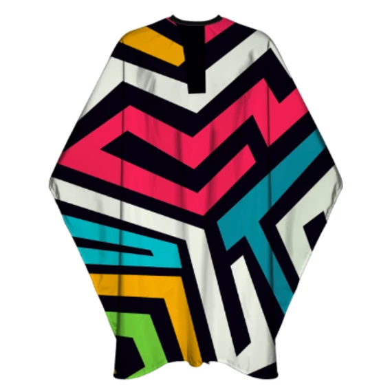 Marmara Barber Cape Funky Colors