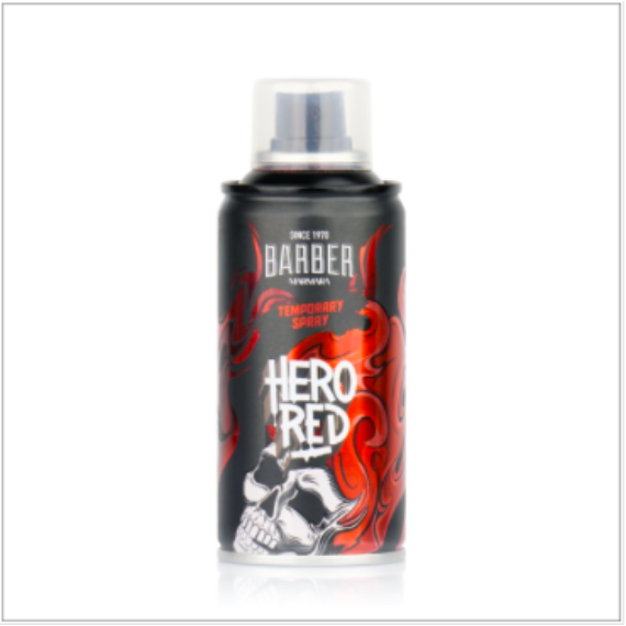 Marmara Barber Hair Color Spray - Hero Red 150ml