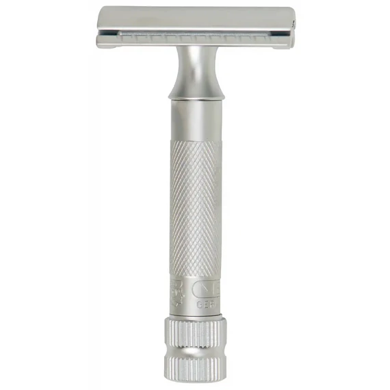 Merkur Solingen 34C (Satin) Closed Comb Safety Razor biztonsági borotva