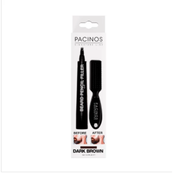 Pacinos Beard Pencil Filler (dark brown) szakálltöltő toll (sötétbarna)