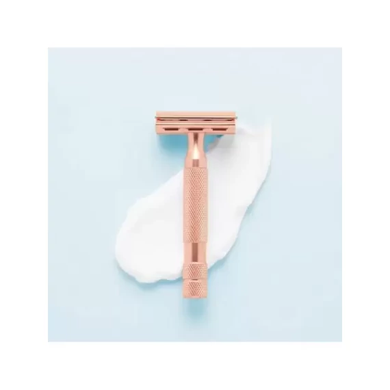 Rockwell 2C DE Safety Razor Rose Gold biztonsági borotva