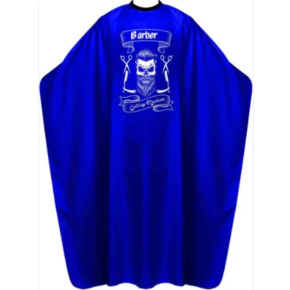 The Shave Factory Cutting Cape "Barber Cutting Machine" Blue vágókendő kék