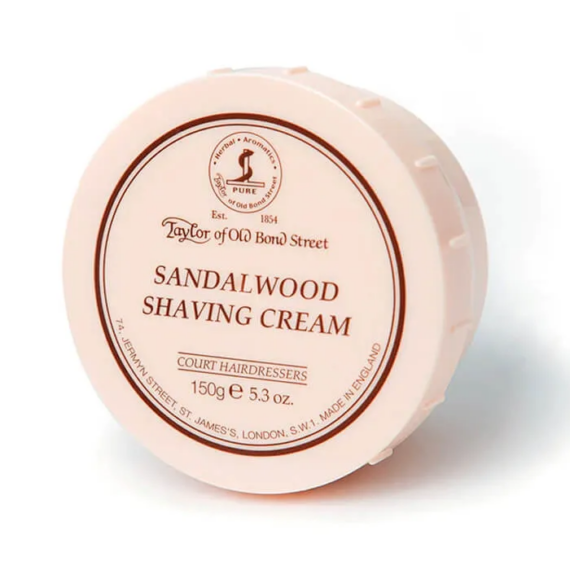 Taylor of Old Bond Street Sandalwood Shaving Cream 150ml