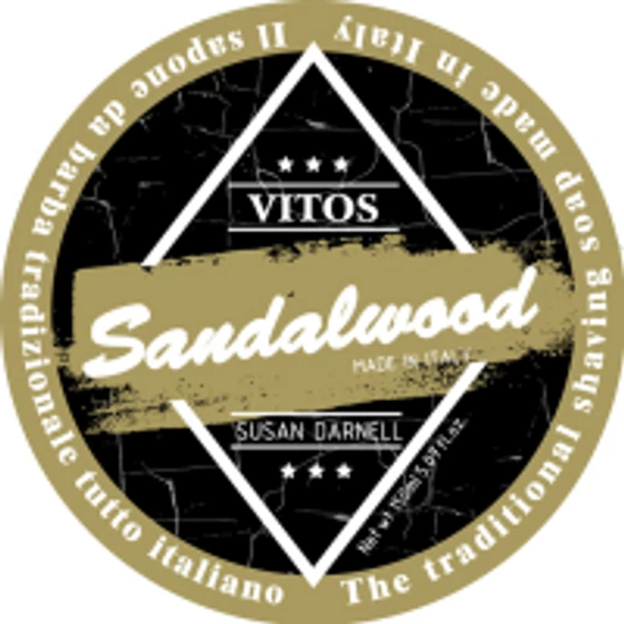 Vitos Shaving Soap Sandalwood 150ml