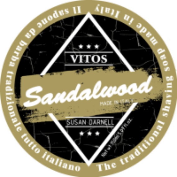 Vitos Shaving Soap Sandalwood 150ml