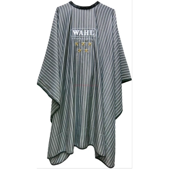 Wahl Cape Professional 5 Star Series Grey & White Striped beterítő kendő