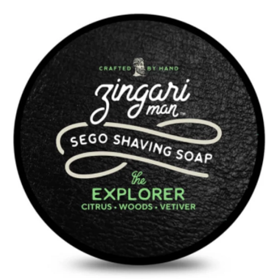 Zingari Man Shaving Soap The Explorer borotvaszappan 142ml