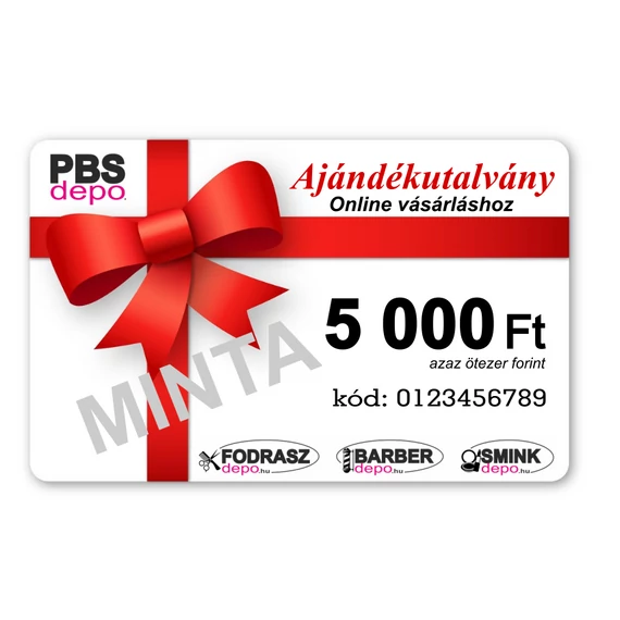 Ajándékutalvány Online Vásárláshoz - 5000Ft