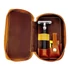 Kép 2/2 - Parker Saddle Leather Safety Razor Case with zip