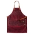 Picture 1/3 -Dapper Dan Barber Apron (oxblood)