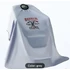 Kép 1/4 - Barber Cape (grey with print) 140x160cm beterítő kendő