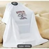 Kép 1/4 - Barber Cape (white with print) 140x160cm beterítő kendő