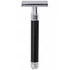 Kép 1/2 - Edwin Jagger Closed Comb Long Safety Razor (DE) Ebony / Chrome - DEL86