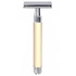 Picture 1/2 -Edwin Jagger Closed Comb Long Safety Razor (DE) Ivory / Chrome - DEL87