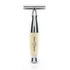 Picture 1/2 -Edwin Jagger R367CRSR Ivory/Chrome Safety Razor