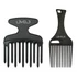 Kép 2/3 - L3VEL3 Hair Pick Comb Set fésű szett (2db)