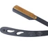 Picture 2/3 -Nish Man Stainless Steal Straight Razor (Black/Gold)