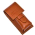 Picture 1/4 -Parker LPBR-SDL Leather Shaving Brush Case (saddle)