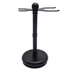 Picture 1/4 -Parker PARKBLACKSTD Brush & Razor Stand Matte Black pamacs és borotva tartó