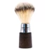 Picture 3/3 -Parker WNSY Synthetic Shave Brush - Beechwood & Chrome Handle - With Stand borotva pamacs tartóval