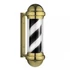 Picture 1/2 -Barber Pole Black/Gold 61cm barberforgó