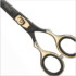 Kép 2/2 - Cutting Scissors Black & Gold 5.5"
