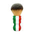 Kép 1/3 - RazoRock Italian Barber Tri-Color Plissoft Synthetic Shaving Brush - 24mm Knot borotvapamacs