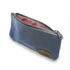 Picture 1/2 -Razorock Water Repellant Waxed Canvas Zippered Razor Pouch - Navy Blue