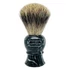 Kép 1/2 - Alexander Simpson Shaving Brush Pure Badger Islington Faux Ebony Marble (L)