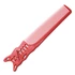 Picture 1/3 -Y.S. Park Comb 209 Soft Flex Carbon Comb (red) fésű