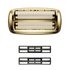 Picture 2/3 -Andis ProFoil Plus II Shaver's Titanium Foil Assembly & Inner Cutter (Gold) cserefej szett
