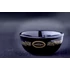 Kép 3/4 - Antiga Barbearia de Bairro Black & Gold Shaving Bowl porcelán borotvatál