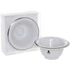 Kép 2/2 - The Bluebeards Revenge Shaving Bowl Porcelain - porcelán borotvatál