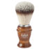Kép 1/2 - Omega HI-BRUSH synthetic fiber shaving brush, ash wood handle 117mm
