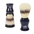 Kép 2/4 - Omega Pure Bristle Navy Blue Shaving Brush with Stand 23mm