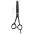 Kép 1/3 - RBB Black Titanium Thinning Scissors - FL954 (5.5") ritkító olló