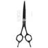 Kép 1/3 - RBB Black Titanium Hairdressing Scissors - IL900 (6.0") hajvágó olló