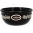 Kép 2/4 - Antiga Barbearia de Bairro Black & Gold Shaving Bowl porcelán borotvatál